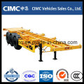 Cimc 3 Axle Skeleton Container Trailer